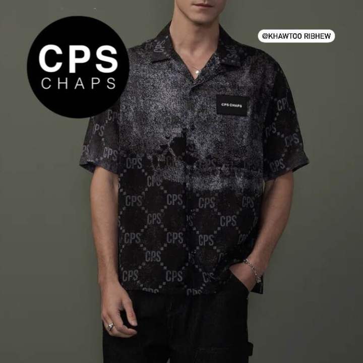 [New Collection] เสื้อเชิ้ตCPS Monogram ชาย ของแท้100%จากช็อป | Lazada ...