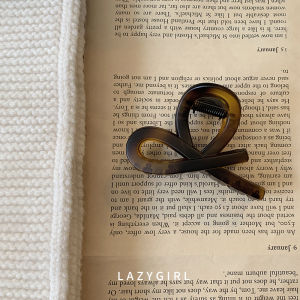 Simple Daily Shark Clamp Hair Clip Autumn Winter Platinum Color Series Half up Style Elegant New Model Lazy Girl Brand