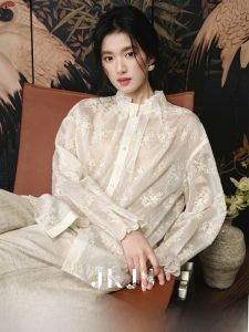 JK&JS | Full Embroidery Luxury High-end Blouse
