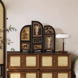 ตกแต่งบ้านสัตว์เลี้ยงต้นไม้ วัสดุโพลีเอสเตอร์ งานฝีมือจีนโบราณ ชุดตกแต่งห้องนอนสัตว์เลี้ยง วัสดุโพลีเอสเตอร์ วัสดุโพลีเอสเตอร์