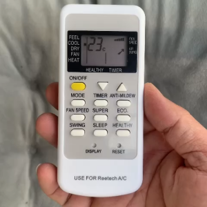 Điều khiển điều hòa Reetech Mã 13 Remote máy lạnh Reetech - Tặng kèm pin - Gia Dụng Bo Bi