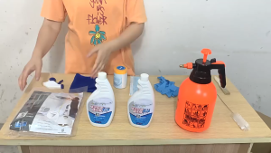【Malaysia available】Air conditioner transparent cleaning cover waterproof cover air conditioner cleaning water collection cover cleaning dust cover waterproof transparent Q572-575空调透明清洗罩防水罩空调清洗接水罩清洁防尘罩防水透明