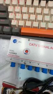 Booster Antena TV CATV Signal Amplifier JMA 8 way 20db