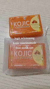 Kojic Retinol Niacinamide Glass skin Lightening face & body soap  free mesh net 100g