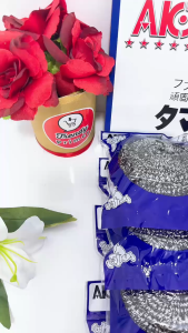 Sabut kawat stainles isi 12 pcs uk 50 GRAM anti karat stainless