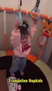 OneTwoFit Nhà nhún nhảy nhà bóng cho bé 140cm Trampoline CAO CẤP Quà tặng đa dạng Bộ hoàn chỉnh