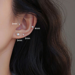Daily Commute Sleeping No Need to Remove Minimalist Pearl Earrings Women Simple Personality Versatile Elegant Ear Jewelry