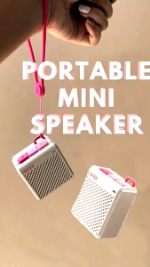 Funhouse | Edifier MP85 - Mini Portable Bluetooth Speaker |Built-in battery | Bt V5.3 | 2W Speakers | Apps | 40mm Driver
