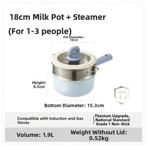 CAROTE | Titanium Non-Stick Baby Food Soup Pot