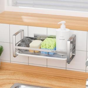 MEISITEKEKE | Stainless Steel Sink Organizer Shelf