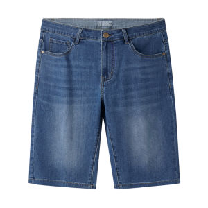 HLA | Light Business Washed Straight Mens Denim Shorts 5-inch Cut