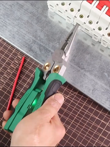 8-In-1 Multi-function Wire Stripper Needle-Nose Pliers With Electrical Measurement Hand Tools