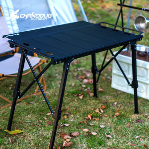 LINSI | Portable Foldable Camping Picnic Table Aluminium