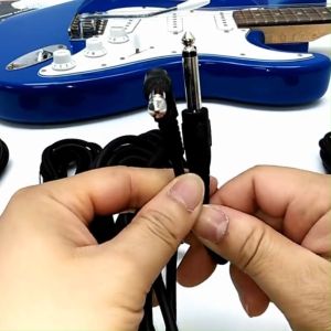 Silent Electric Guitar Guitar Cable Noise Reduction Shielded Guitar Cable Bass Cable Audio Jack Cable Guitar Accessories