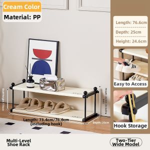 Multi-Layer Shoes Storage Rack Space Saving