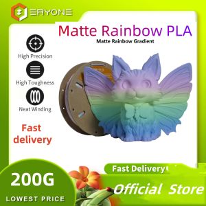 ERYONE 200G/250G PLA Matte Rainbow Premium Filament 3D Print200g/250g pla matte rainbow filament Macaron Watercolor