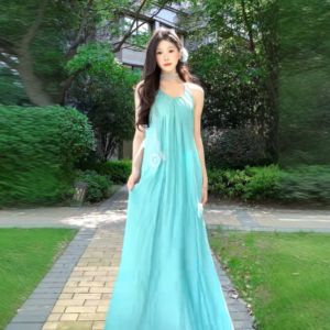 CHANGTONG | Beautiful Fashionable Sand Dress for Beach Wear