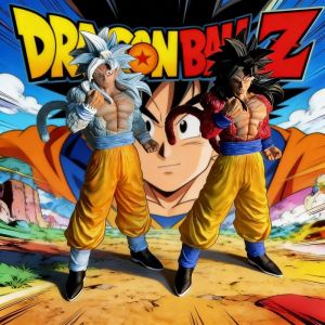 Bandai | 30cm Anime Super Saiyan 4 Goku PVC Action Character Dragon Ball Z Figurine Model Ornament GK Doll Model Toy Collection Gift