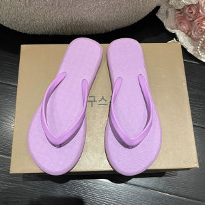 Flip-Flops Womens Summer Outwear Flip-Flops Non Slip Bathroom Bath Beach Seaside Plywood Flip-Flops Swimming Sandals