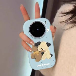 Cartoon Doggy Design Phone Case for Oppo Findx9 Reno15 Pro/14/1312/11/9/8/7/5r17 Women R15 Findx8s+ X6 X7 Pro4 Se Protective Frame Cover