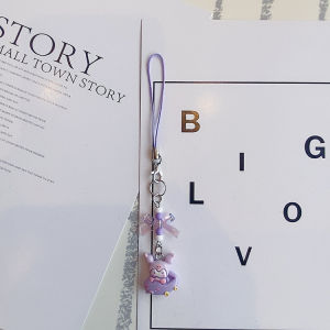 เคสโทรศัพท์มือถือลายการ์ตูน Kuroko พร้อมโซ่กระเป๋า กล้อง หัวเข็มขัด ลูกปัด โซ่ USB โซ่สั้น จี้เครื่องประดับ