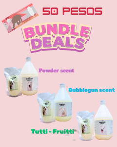 Ginger White Wash 50 Pesos Refill Pack Bundle Promo