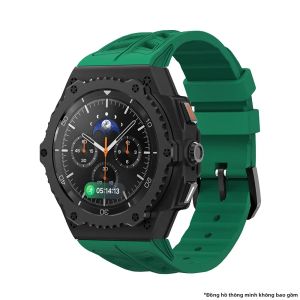 Bộ Phụ Kiện Độ Chế Cao Cấp Samsung Galaxy Watch 8 Classic 46mm - Vỏ Thép Không Gỉ Dây Đeo Silicon Phụ Kiện Tự Làm Cho Đồng Hồ Thông Minh