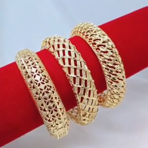 Gelang Dubai Wanita Aksesoris Fashion Awet Tahan Lama Anti Karat Cocok Untuk Harian