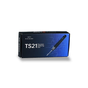 New MINIWARE TS21 Soldering Iron Fill Light Digital OLED Screen Multi-Language Smart Sensing Sleep Function Welding Pen DIY Tool
