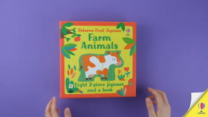 Usborne First Jigsaws And Book (2 Titles)