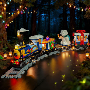 LYBMTWF LED Lighting Kit Compatible with Lego 10361 Christmas Express building block (NOT Include The Model Bricks)