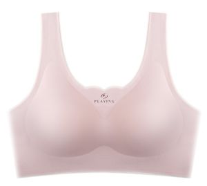Oxygen 2.0 Ice Silk Thin Womens Intimates Latex Coaster without Steel Ring Push up Vest Womens Factory Direct Supply