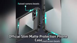 Luxury Matte Armor Solid Color Hard Case for Samsung Galaxy Z Flip 7 6 5 4 8 flip7 ZFlip Ultra Slim Skin Feel Shockproof Cover