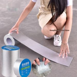 Băng Keo Bịt Kín Siêu Chống Thấm Tự Dính Chịu Nhiệt Độ Cao Làm Từ Nhôm Tráng Butyl Có Sợi Gia Cường Chắc Chắn Để Bịt Kín Chống Rò Rỉ