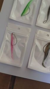 Soft Lure Ikan Jelly Kail 35cm 3cm Ekor Cabang Dua