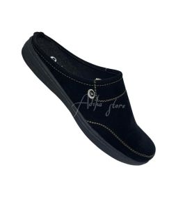Sepatu Selop Pria Kulit Suede Keren - Adika Store1