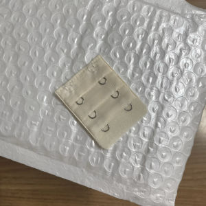 Extended Double Row Wide Three Row Two Button Hook And Eye Closure Bra Extender Back Clasp Strapless Bra Closure Polyester