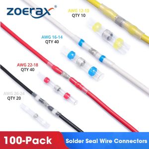 ZoeRax Solder Seal Wire Connectors: Waterproof Insulated Electrical Splice Solutions