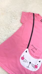 Dress anak perempuan D&C kerut / Baju anak / Dress murah