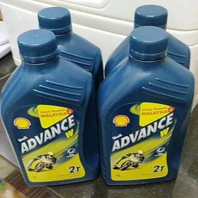 2T OIL MOTORCYCLE SHELL ADVANCE W