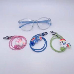 Children Glasses Rope Glasses Lanyard Anti-Lost Kawaii Cartoon Hanging Neck Glasses Chain Sunglasses Lanyards Eyewear Cord Holder Neck Strap Non-Slip Eyeglasses Straps Sunglasses Strap Christmas Gift