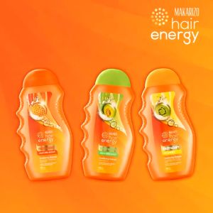 MAKARIZO Hair Energy Fibertherapy Conditioning Shampoo 330ml || Shampo Rambut kondisioner BPOM