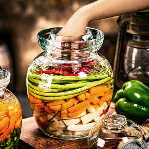 JUANSE | Lọ Dưa Chua Thủy Tinh Dày Cấp Thực Phẩm Fermentation Tự Làm