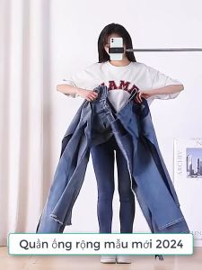 Quần ống rộng nữ dáng suông khuy gài túi xéo độc đáo - OR241