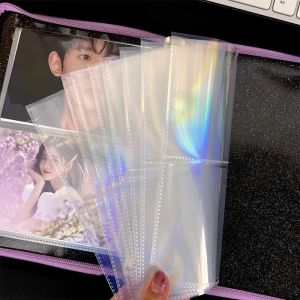 Multi-Pockets Photo Card Binder Inner Pages Cards Protector Kpop Idol PostCard Album Binder Inner Pages Cards Protector포토카드바인더