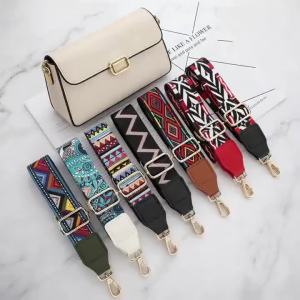 Nylon Shoulder Bag Strap Wide Spare Bag Strap Pure Color Womens Nylon Messenger Bag Accessories Bag Straps