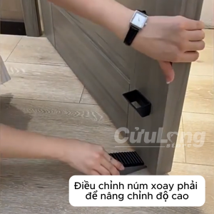 Miếng Chắn Cửa Door Stopper Chống Va Đập Không Cần Khoan Chặn Khe Cửa Đa Năng Thông Minh