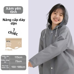 deli | Áo Mưa Dài Chống Thấm Nước cho Xe Điện Xe Tay Ga và Giao Hàng