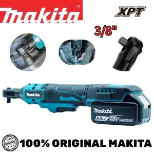 Makita | Makita DWR180 18V Cordless Brushless Right Angle Ratchet Wrench Variable Speed LED Light Compact Power Wrench Tool