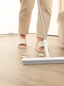 Ecoco Rotatable Squeegee Window Wiper Scrubber Angle Adjustable Floor Mop Shower Scraper Long Handle